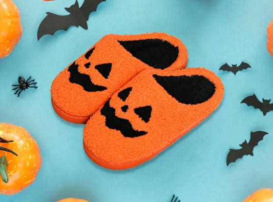 JACK-o-LANTERN WOMEN'S SOFT SLIPPERS