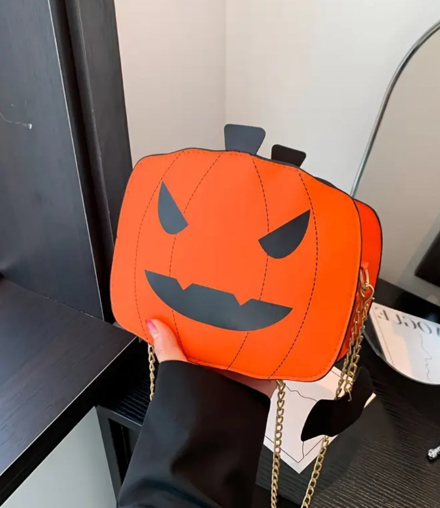 PUMPKIN SHOULDER BAG